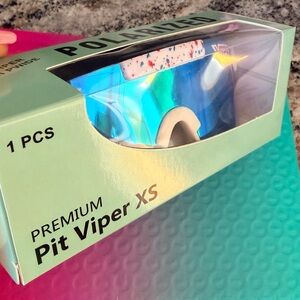 Pit Viper XS Polarized Sunglasses - Blue and White
